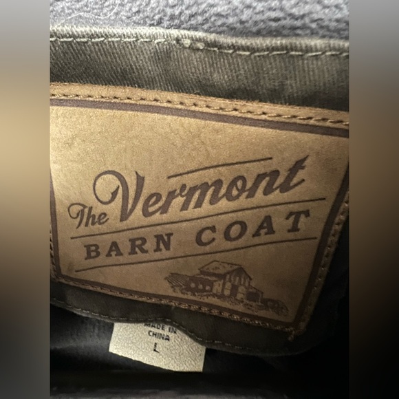 Orton Brothers- Men's Brown Vest-The Vermont barn coat,‎ Size: Large - Picture 3 of 11